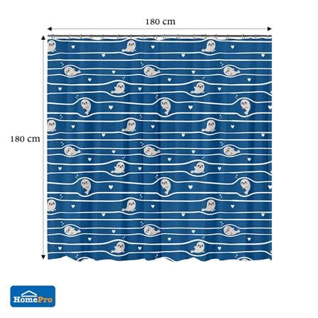 ม่านห้องน้ำ POLYESTER MOYA ACS24229A 180X180 ซม._6