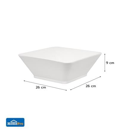 ชามเหลี่ยม PORCELAIN 10 นิ้ว KECH SNOW PROF._4