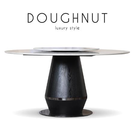 โต๊ะอาหาร AS FURNITURE DOUGHNUT สีขาว_4