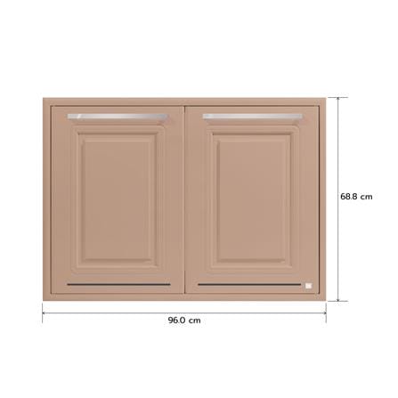 บานซิงค์คู่ KING PLAT-PEARL AIR 96x68.8 ซม. สี SAND_4