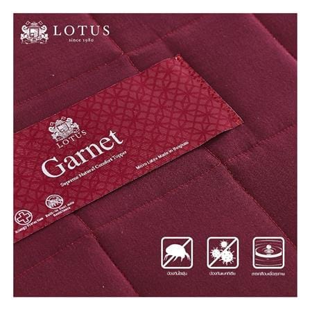 แผ่นรองนอน 5 ฟุต LOTUS GARNET_4