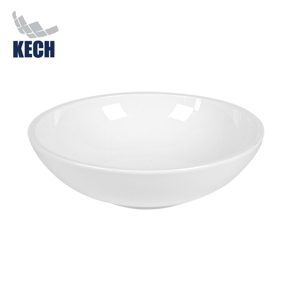 ชามทรงเตี้ย PORCELAIN 10 นิ้ว KECH SNOW_1