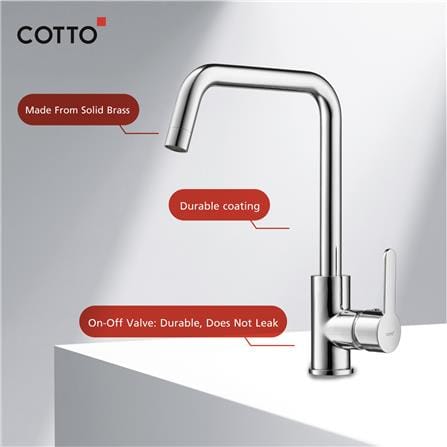 ก๊อกซิงค์เดี่ยวเคาน์เตอร์ COTTO CT1297A_2