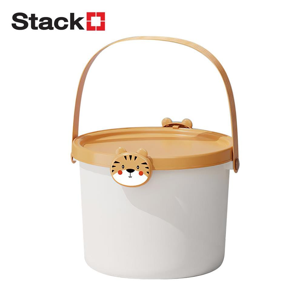 ถังเก็บของหูหิ้ว STACKO KID 25X24X20.5 ซม. เสือ_0