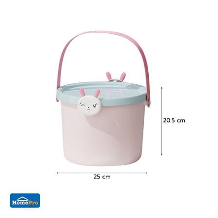 ถังเก็บของหูหิ้ว STACKO KID 25X24X20.5 ซม. กระต่าย_7