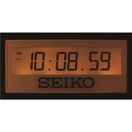 นาฬิกาดิจิทัล SEIKO CLOCKS QHL083Y 3X7 นิ้ว สีเหลือง_1