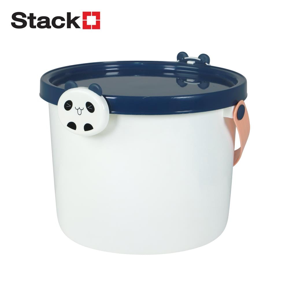 ถังเก็บของหูหิ้ว STACKO KID 25X24X20.5 ซม. แพนด้า_1
