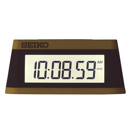 นาฬิกาดิจิทัล SEIKO CLOCKS QHL091Y 5.1X2.3 นิ้ว สีเหลือง/ดำ_1