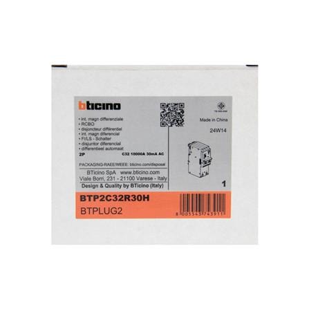 เมนเซอร์กิตเบรกเกอร์ 32 แอมป์ 1 เฟส BTICINO BTP2C32R30H_2
