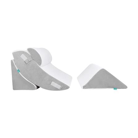 หมอนสุขภาพ เมมโมรี่โฟม BEWELL ADJUSTABLE WEDGE PILLOW 60x69x20 ซม. สีขาว_1