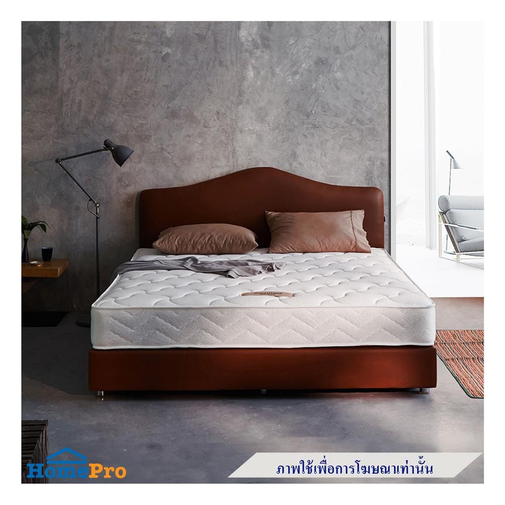 ที่นอนสปริง 3.5 ฟุต WOODFIELD รุ่น W-5990 พร้อมหมอนหนุน 1 ชิ้น)
