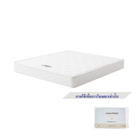 ที่นอนสปริง 3.5 ฟุต WOODFIELD รุ่น W-5990 พร้อมหมอนหนุน 1 ชิ้น)_0