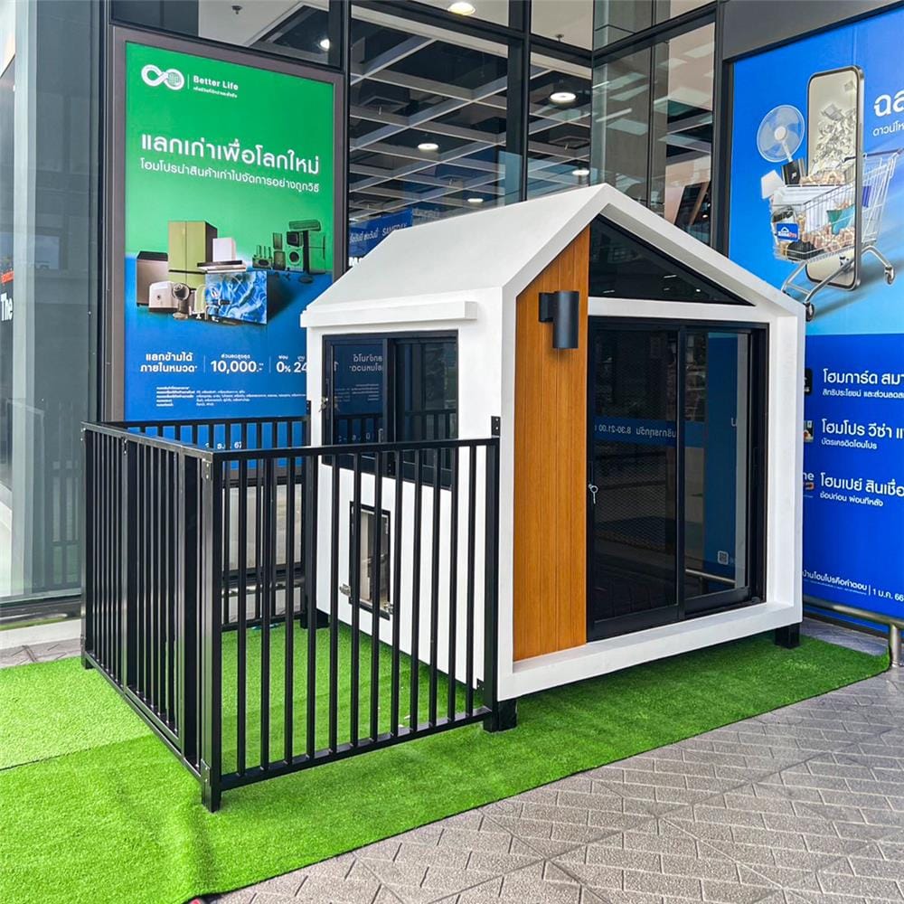 บ้านหมา บ้านแมว T.C. DOGHOUSE 11 NORDIC 150x270x180 ซม.
