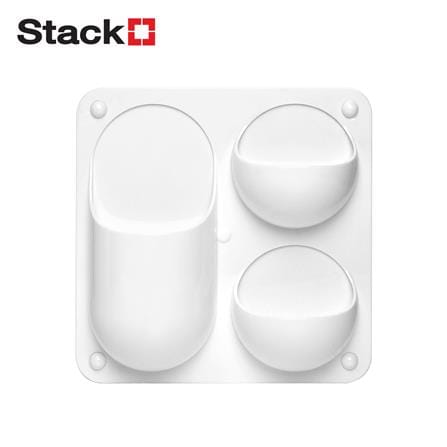 ที่ใส่ของแม่เหล็ก STACKO BUBBLE B 21X21X5.3 ซม. สีขาว_0