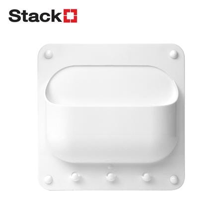 ที่ใส่ของแม่เหล็ก STACKO BUBBLE C 21X21X5.3 ซม. สีขาว_0