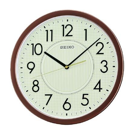 นาฬิกาแขวน SEIKO CLOCKS QXA629B 14 นิ้ว สีน้ำตาล