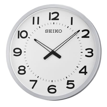 นาฬิกาแขวน SEIKO CLOCKS QXA563S 20 นิ้ว สีขาว_0