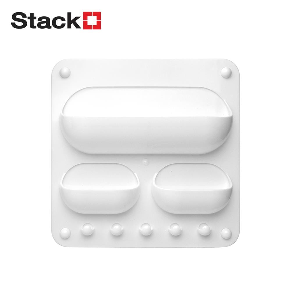 ที่ใส่ของแม่เหล็ก STACKO BUBBLE D 21X21X5.3 ซม. สีขาว