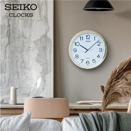นาฬิกาแขวน SEIKO CLOCKS PDA014G 12 นิ้ว สีทอง_1