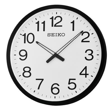 นาฬิกาแขวน SEIKO CLOCKS QXA563K 20 นิ้ว สีดำ