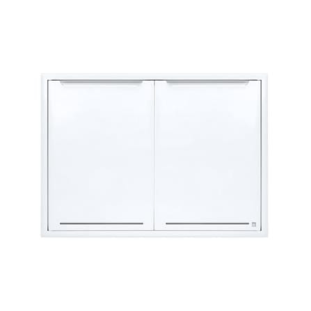 บานซิงค์คู่ KING PLAT-CURVE AIR 96x68.8 ซม. สีขาว
