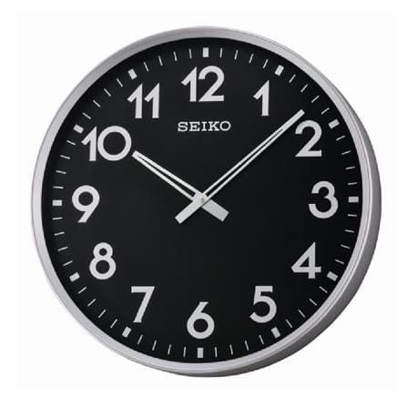 นาฬิกาแขวน SEIKO CLOCKS QXA560A 17 นิ้ว สีดำ_0