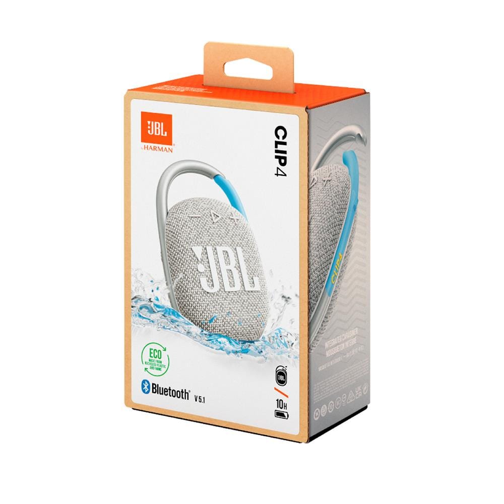 ลำโพงพกพา JBL CLIP 4 ECO สีเทา