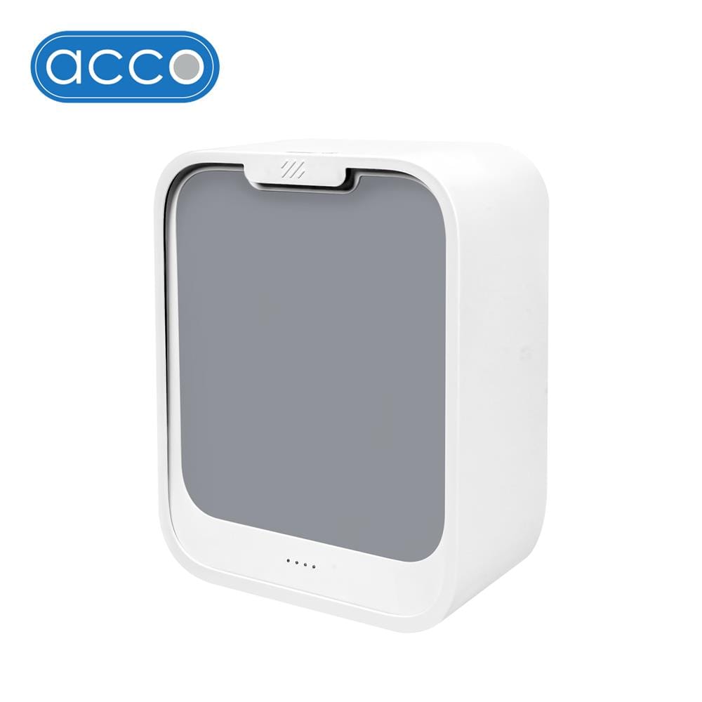 ถังขยะอัจฉริยะแบบแขวน ACCO 7 ลิตร สีขาวเทา