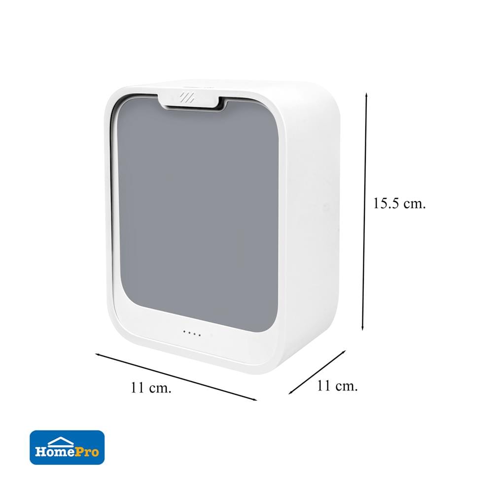 ถังขยะอัจฉริยะแบบแขวน ACCO 7 ลิตร สีขาวเทา