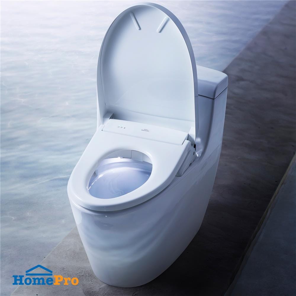 สุขภัณฑ์ 1 ชิ้น พร้อมฝารองนั่งอัตโนมัติ TOTO WASHLET S7 (CW636SW6) 4.5/3 ลิตร สีขาว