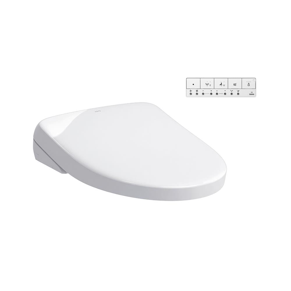สุขภัณฑ์ 1 ชิ้น พร้อมฝารองนั่งอัตโนมัติ TOTO WASHLET S7 (CW624SW6) 4.8 ลิตร สีขาว