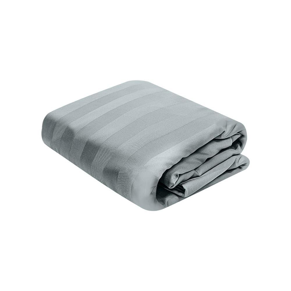 ปลอกผ้านวม PICASSO CT STRIPE 100X100 นิ้ว สี GREY