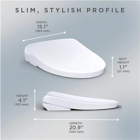 ฝารองนั่งอัตโนมัติ TOTO WASHLET S7 (TCF47360GTH)_12