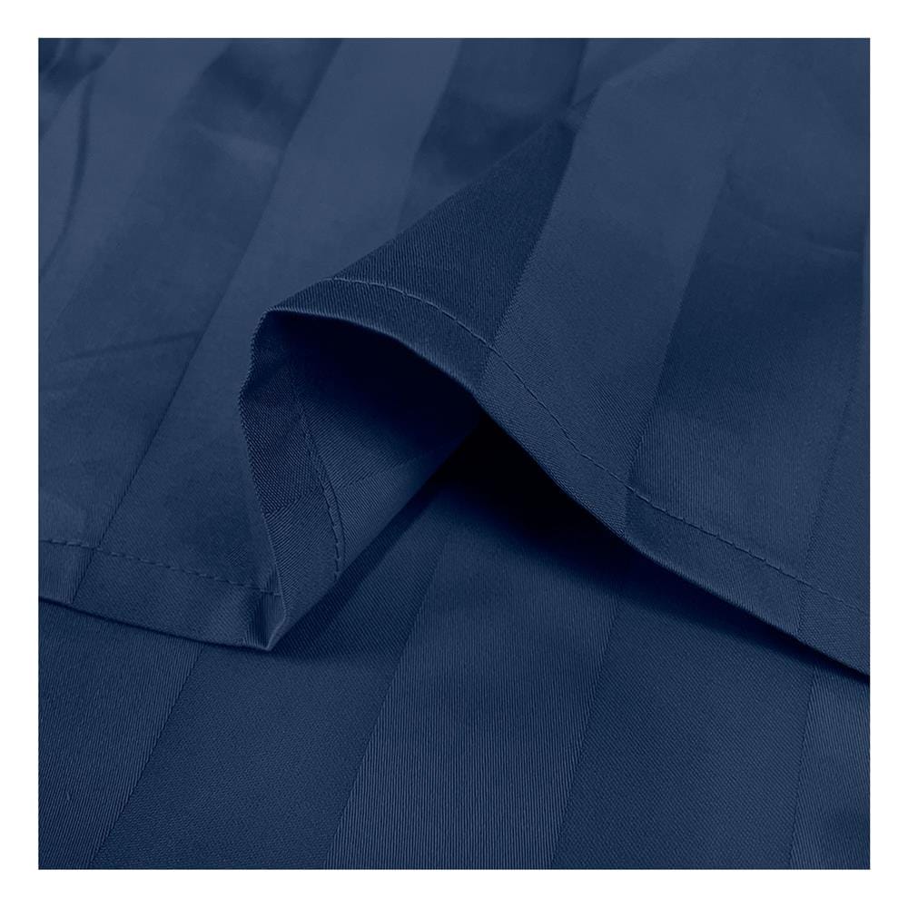 ปลอกผ้านวม PICASSO MICRO STRIPE 100X90 นิ้ว สี NAVY BLUE