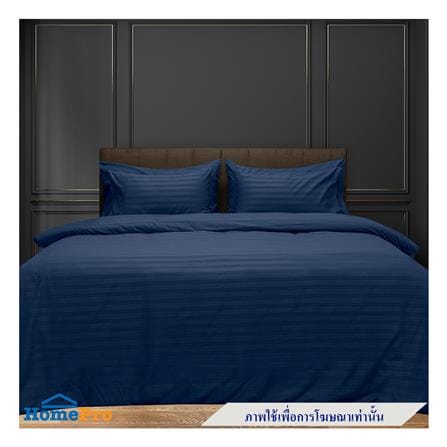 ปลอกผ้านวม PICASSO MICRO STRIPE 70X90 นิ้ว สี NAVY BLUE_5