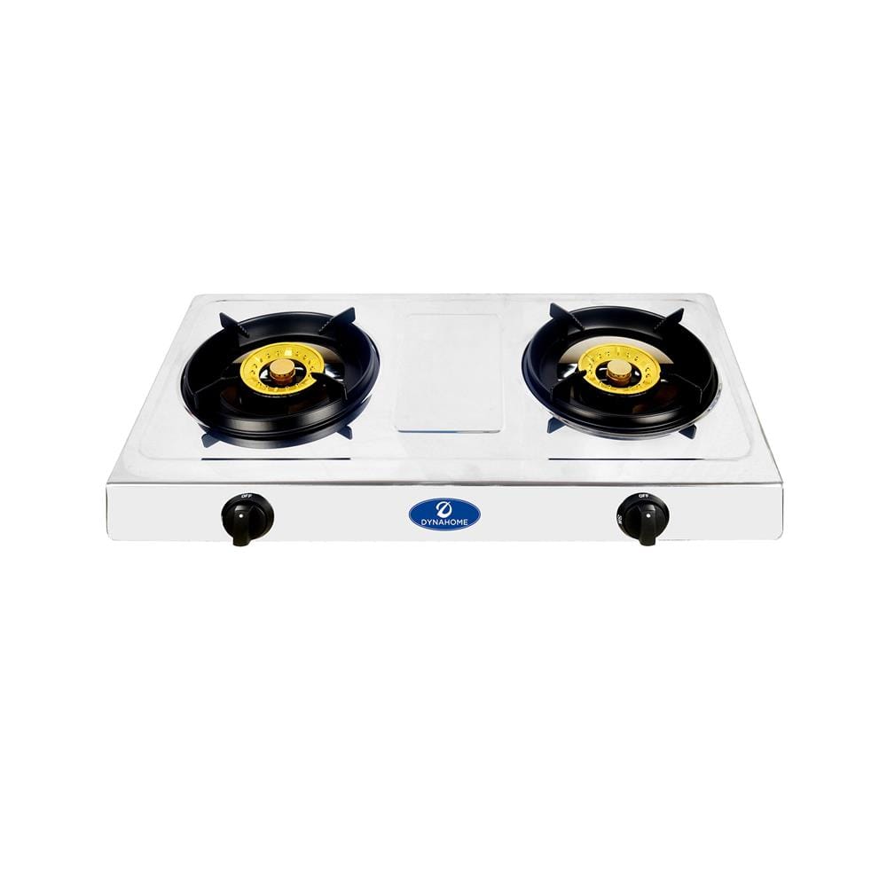 เตาแก๊สตั้งโต๊ะ 2 หัวแก๊ส DYNA HOME DH-7411-S