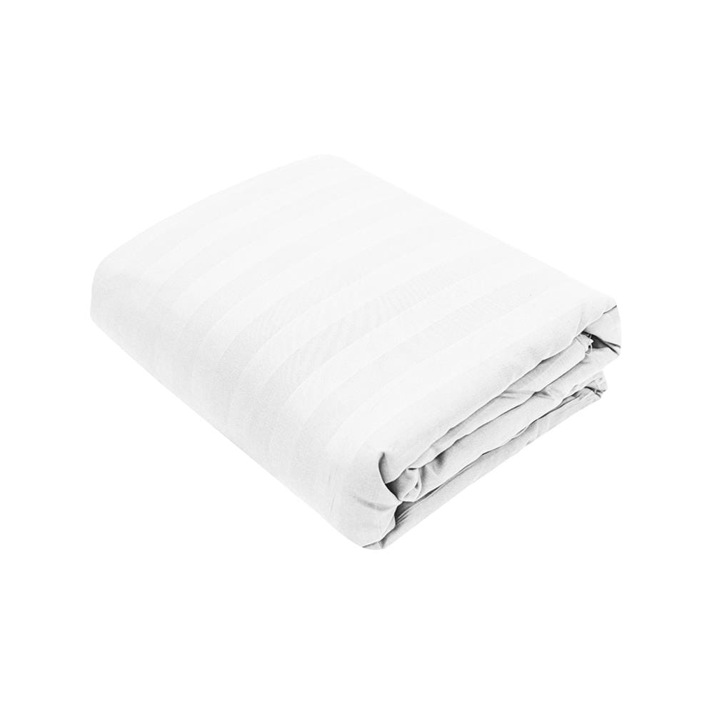 ปลอกผ้านวม PICASSO MICRO STRIPE 100X90 นิ้ว สี WHITE