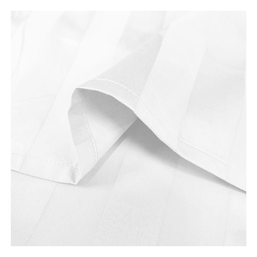 ปลอกผ้านวม PICASSO MICRO STRIPE 100X90 นิ้ว สี WHITE