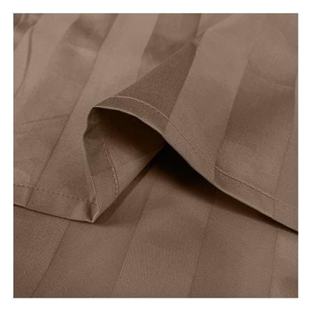 ปลอกผ้านวม PICASSO MICRO STRIPE 80X100 นิ้ว สี BROWN_2
