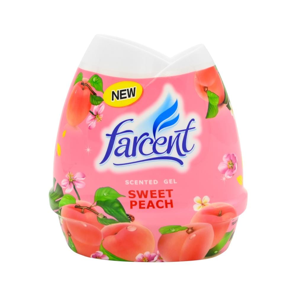 เจลปรับอากาศ FARCENT SCENTED PEACH 200 กรัม แพ็ก 3 ชิ้น