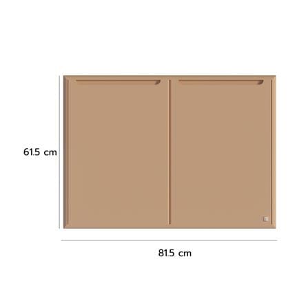 บานใต้เตา KING PLAT-CURVE 81.5x61.5 ซม. สี SAND_3