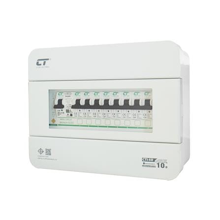 ชุดตู้คอนซูมเมอร์ยูนิต CTI-8 ช่อง เมนกันดูด 50 แอมป์ CT ELECTRIC_1