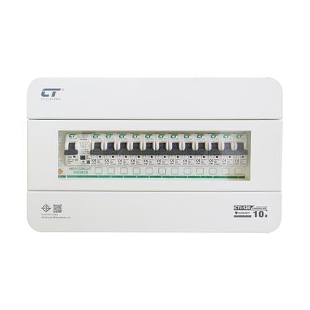 ชุดตู้คอนซูมเมอร์ยูนิต CTI-12 ช่อง เมนกันดูด 50 แอมป์ CT ELECTRIC_0
