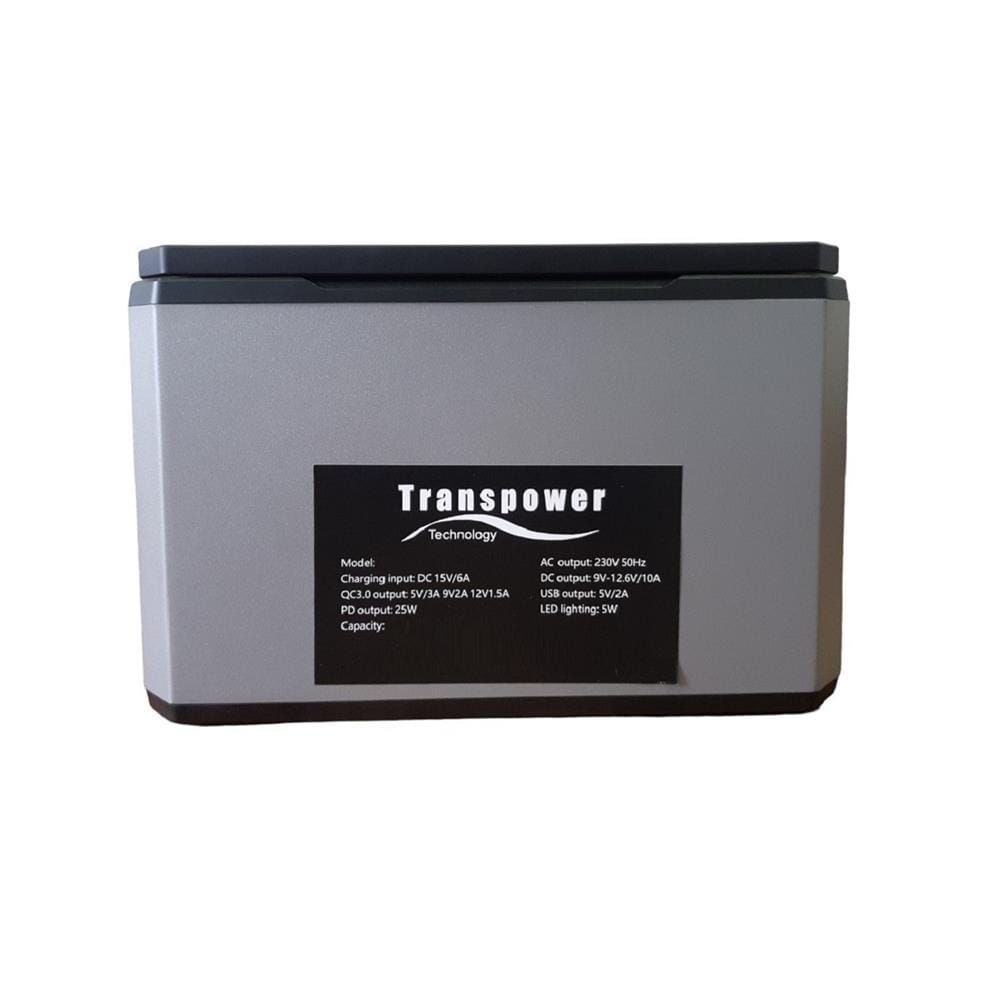 POWER BOX PORTABLE TRANSPOWER 700 วัตต์ สีเทา/ดำ