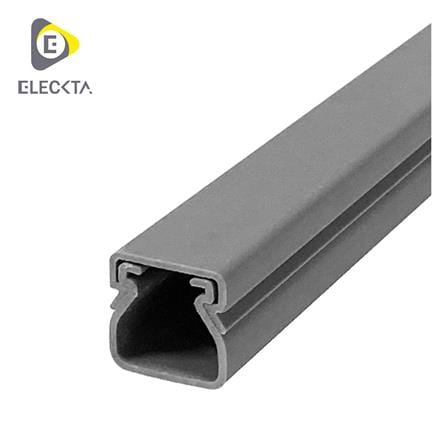 รางเก็บสายไฟวายเวย์ PVC ELECKTA 20X20 มม. 2 เมตร สีเทา_0