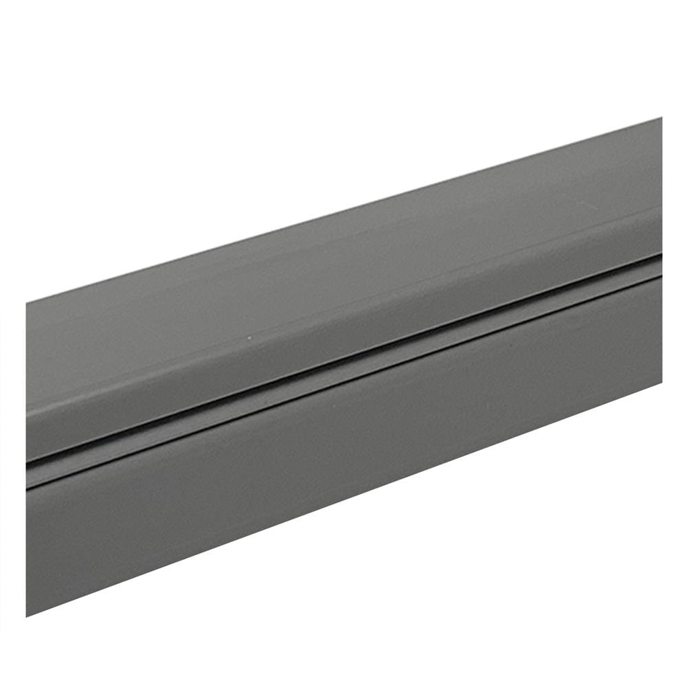 รางเก็บสายไฟวายเวย์ PVC ELECKTA 40X60 มม. 2 ม. สีเทา