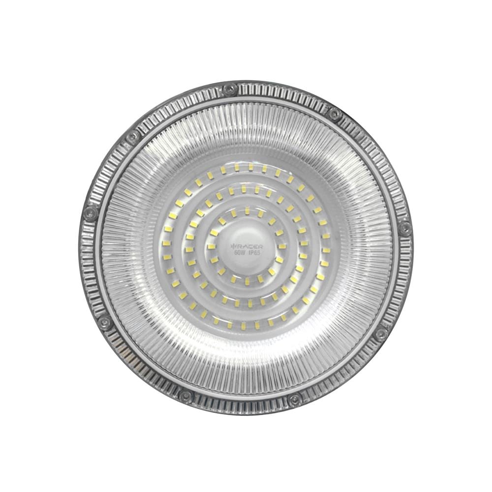 โคมไฮเบย์ LED RACER BRAVO 60 วัตต์ DAYLIGHT สีเทา