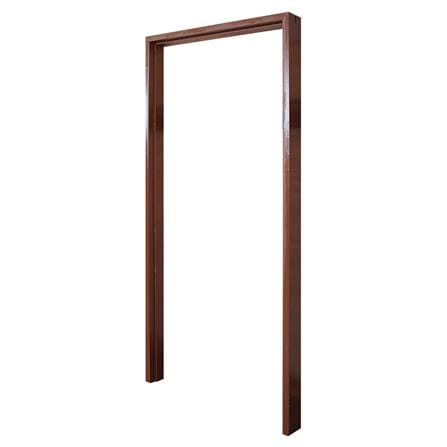 วงกบประตูไม้เรดวูด MODERN DOORS COM1 80X200 ซม. 1.5 นิ้วx4 นิ้ว สีวอลนัท_0