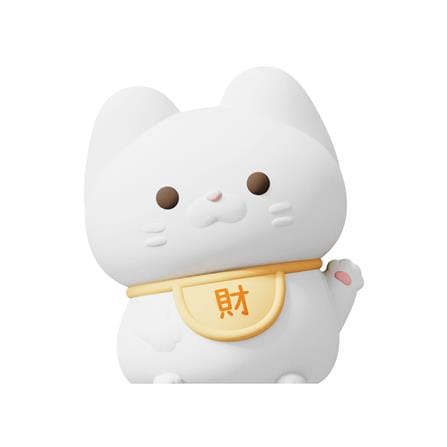 ไฟตั้งโต๊ะ LED MOFII DS LUCKY CAT 0.5 วัตต์ สีขาว/เหลือง_0