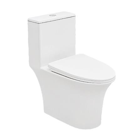 สุขภัณฑ์ 1 ชิ้น NASCO NC-8630S-WA 3/6 ลิตร สีขาว_0